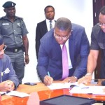 L-R: Governor Udom Emmanuel and Country Director of Ashdene Associates Nigeria, Dr Patrick Adiel