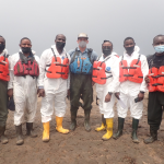 NAPIMS Tours the Bodo Clean-up Work Area