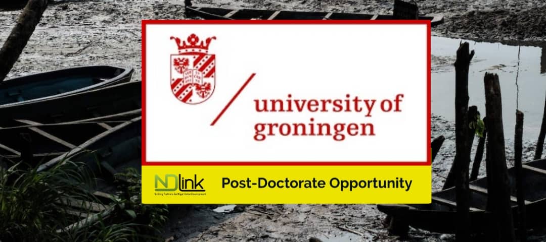 University of Gronigen Post Doctorate Opportunity
