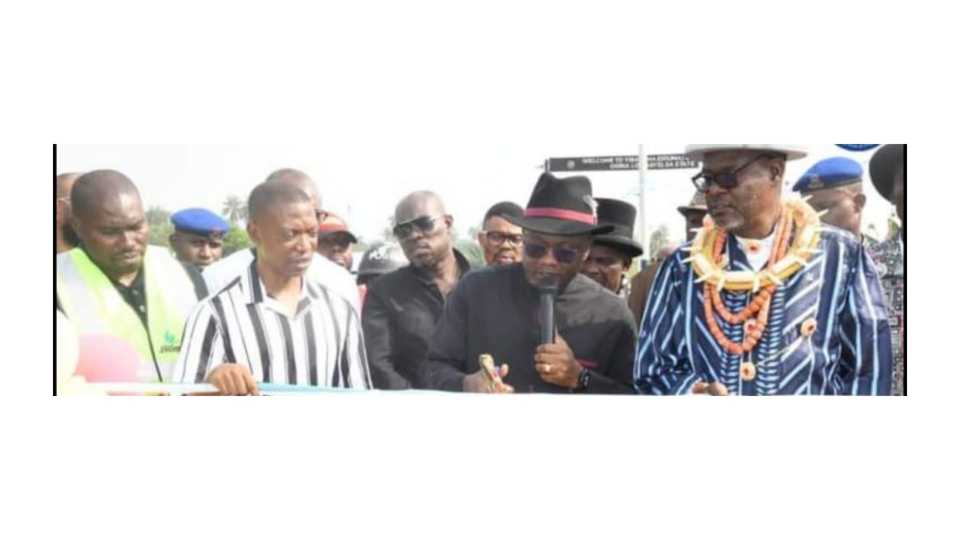 NDDC Inaugurates Rivers- Bayelsa Link Road, Pledges to continue Projects in other Niger Delta States.